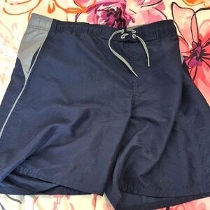 Men's Nike Blue Swim Shorts Size Large